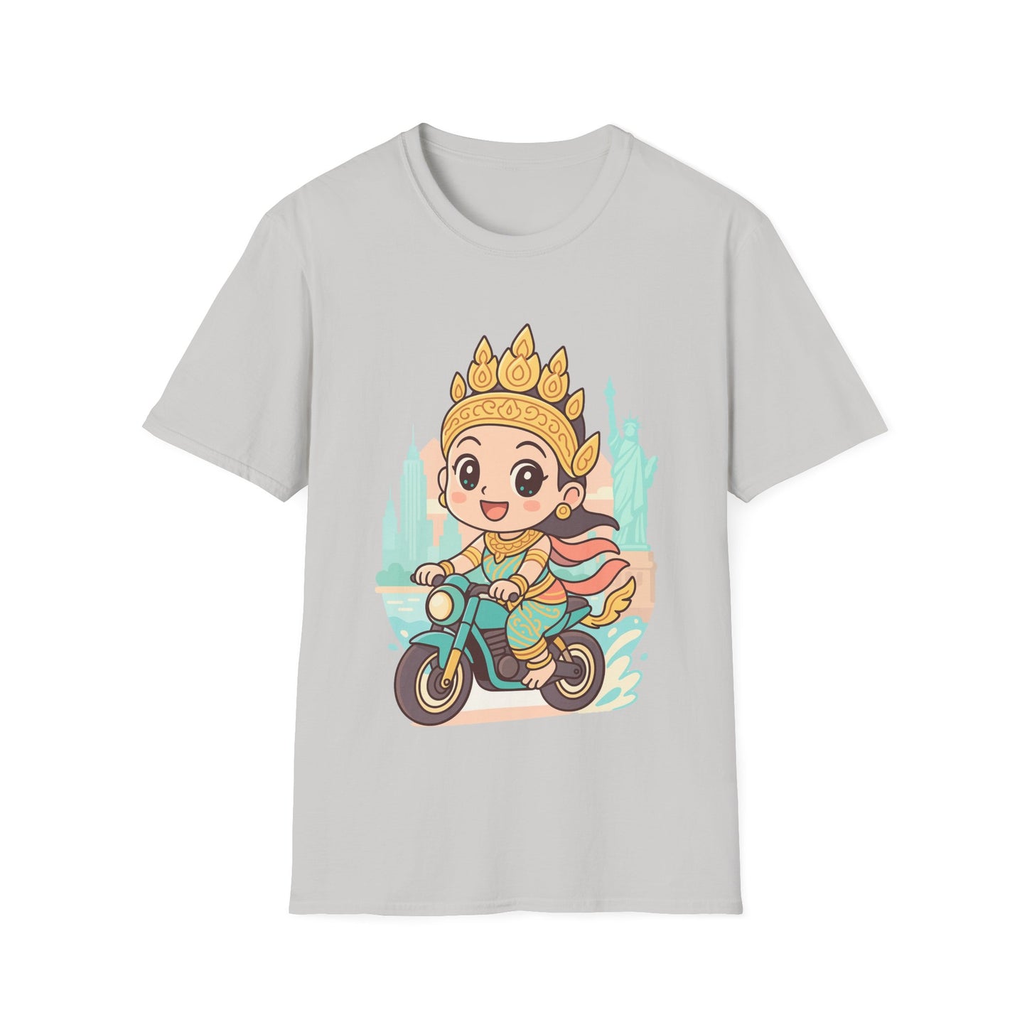 Apsara's Urban Ride Graphic Tee | Fun Unisex Softstyle T-Shirt