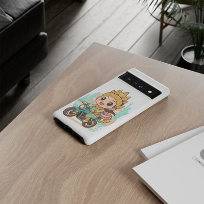 Chibi Apsara's NYC Adventure Case | Birthday Gift, Smartphone Protector, Cartoon Art, Fun Accessories, Tough Cases