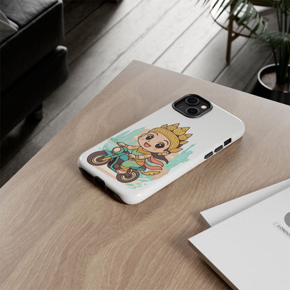 Chibi Apsara's NYC Adventure Case | Birthday Gift, Smartphone Protector, Cartoon Art, Fun Accessories, Tough Cases