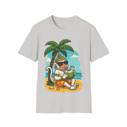 Hanuman Suns Out Guns Out Unisex Tee, Graphic Shirt, Hindu Monkey God Top, Yoga Clothing, Workout Apparel