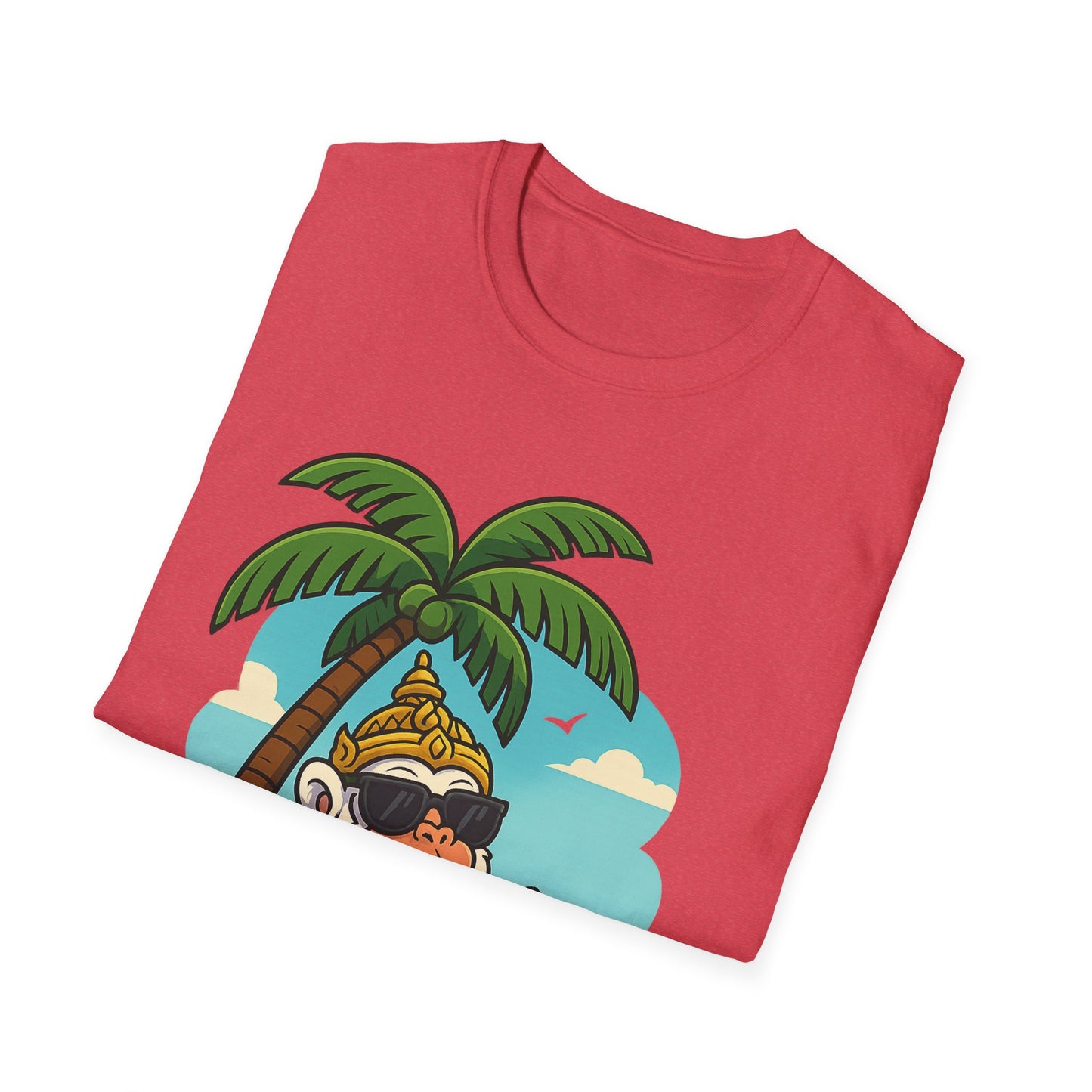 Hanuman Suns Out Guns Out Unisex Tee, Graphic Shirt, Hindu Monkey God Top, Yoga Clothing, Workout Apparel