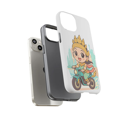 Chibi Apsara's NYC Adventure Case | Birthday Gift, Smartphone Protector, Cartoon Art, Fun Accessories, Tough Cases