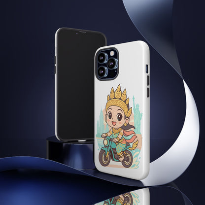 Chibi Apsara's NYC Adventure Case | Birthday Gift, Smartphone Protector, Cartoon Art, Fun Accessories, Tough Cases