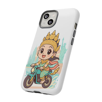 Chibi Apsara's NYC Adventure Case | Birthday Gift, Smartphone Protector, Cartoon Art, Fun Accessories, Tough Cases