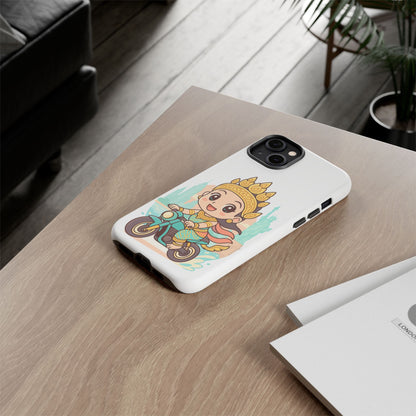 Chibi Apsara's NYC Adventure Case | Birthday Gift, Smartphone Protector, Cartoon Art, Fun Accessories, Tough Cases