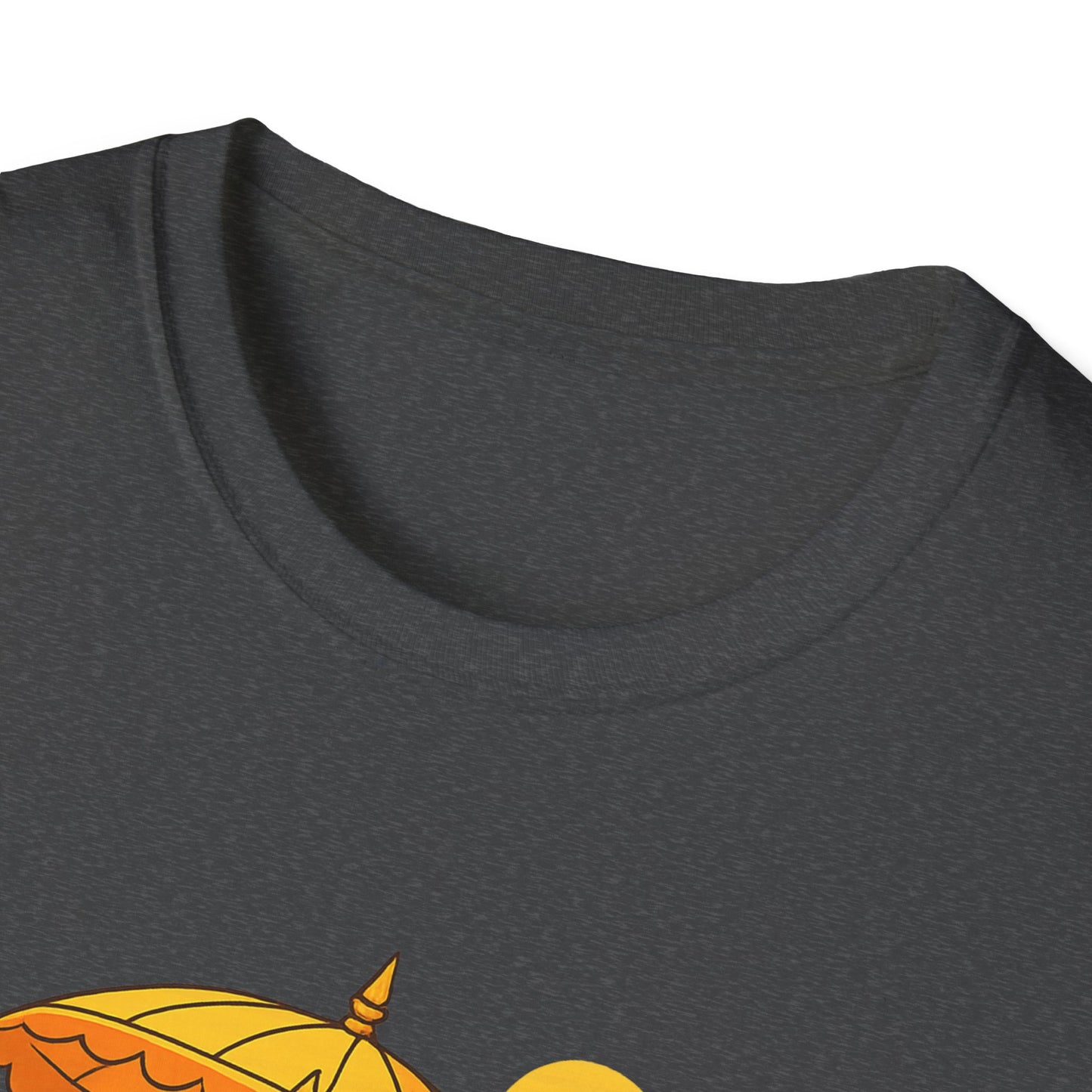 Beach Vibes T-Shirt with Sunset and Umbrella Graphic, Summer Gift, Travel Tee, Ocean Lover Shirt, Casual Everyday Wear