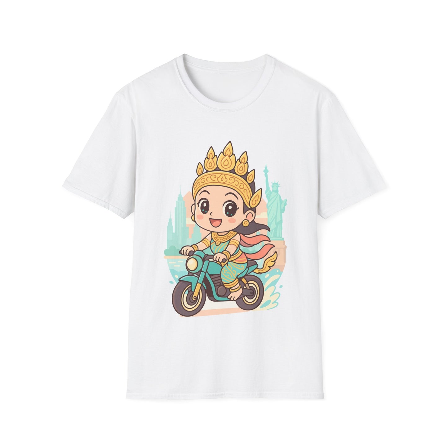 Apsara's Urban Ride Graphic Tee | Fun Unisex Softstyle T-Shirt