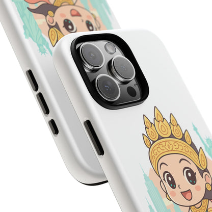 Chibi Apsara's NYC Adventure Case | Birthday Gift, Smartphone Protector, Cartoon Art, Fun Accessories, Tough Cases