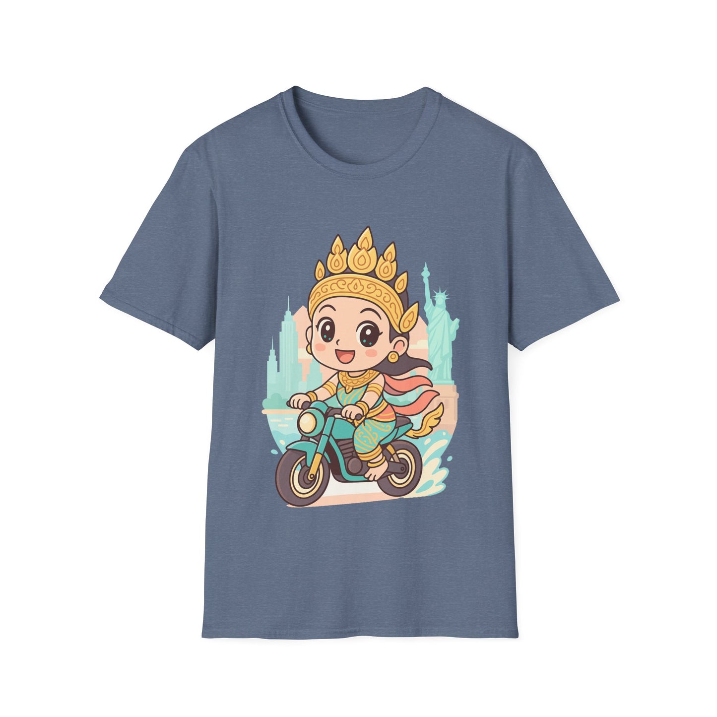 Apsara's Urban Ride Graphic Tee | Fun Unisex Softstyle T-Shirt