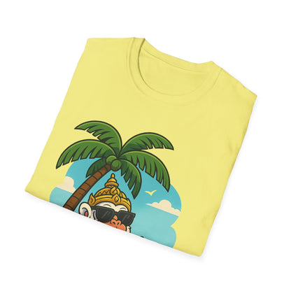 Hanuman Suns Out Guns Out Unisex Tee, Graphic Shirt, Hindu Monkey God Top, Yoga Clothing, Workout Apparel