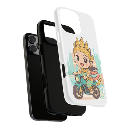 Chibi Apsara's NYC Adventure Case | Birthday Gift, Smartphone Protector, Cartoon Art, Fun Accessories, Tough Cases