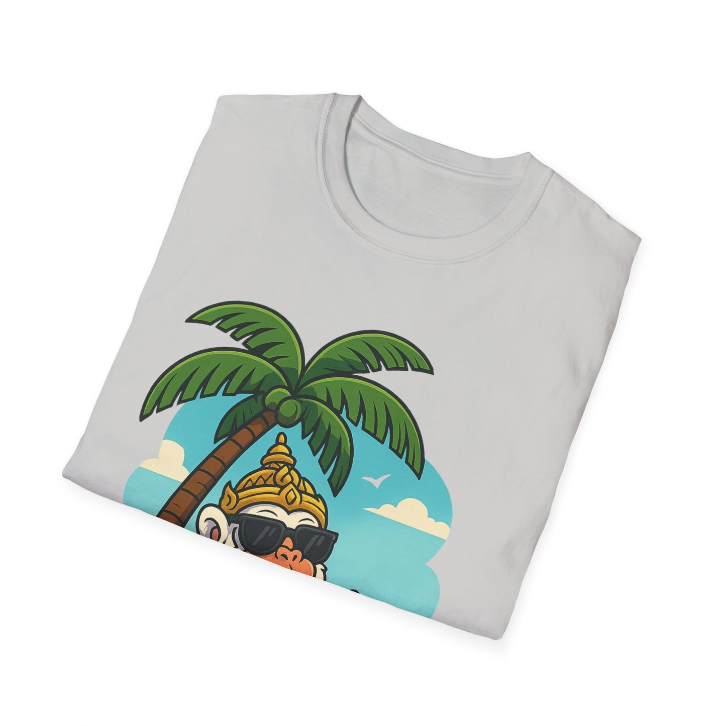 Hanuman Suns Out Guns Out Unisex Tee, Graphic Shirt, Hindu Monkey God Top, Yoga Clothing, Workout Apparel