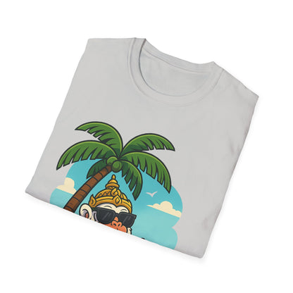 Hanuman Suns Out Guns Out Unisex Tee, Graphic Shirt, Hindu Monkey God Top, Yoga Clothing, Workout Apparel