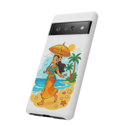 Apsara's Shoreline Grace Tough Cases, Phone Case, Protective Cover, Unique Design, Gift for Nature Lovers, Coastal Art Decor