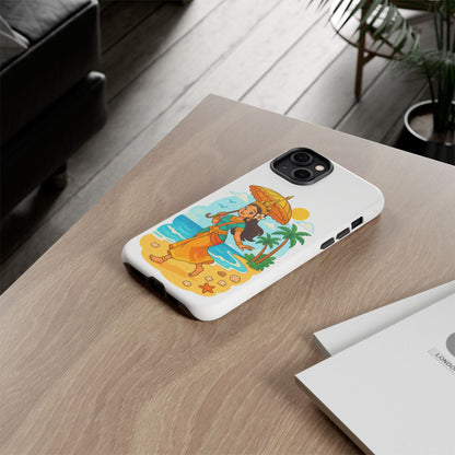 Apsara's Shoreline Grace Tough Cases, Phone Case, Protective Cover, Unique Design, Gift for Nature Lovers, Coastal Art Decor