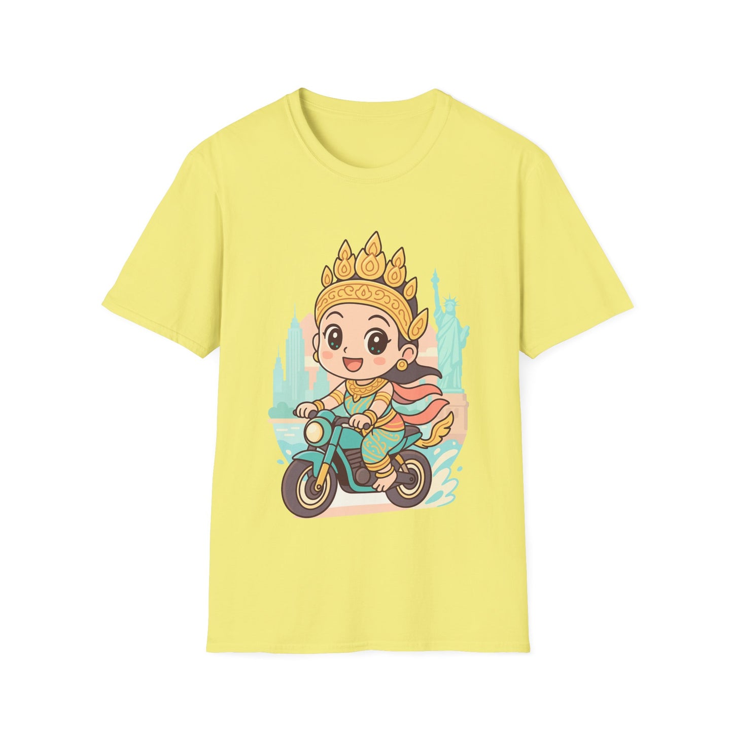 Apsara's Urban Ride Graphic Tee | Fun Unisex Softstyle T-Shirt