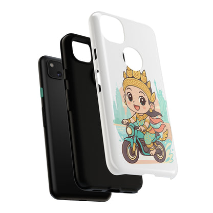 Chibi Apsara's NYC Adventure Case | Birthday Gift, Smartphone Protector, Cartoon Art, Fun Accessories, Tough Cases