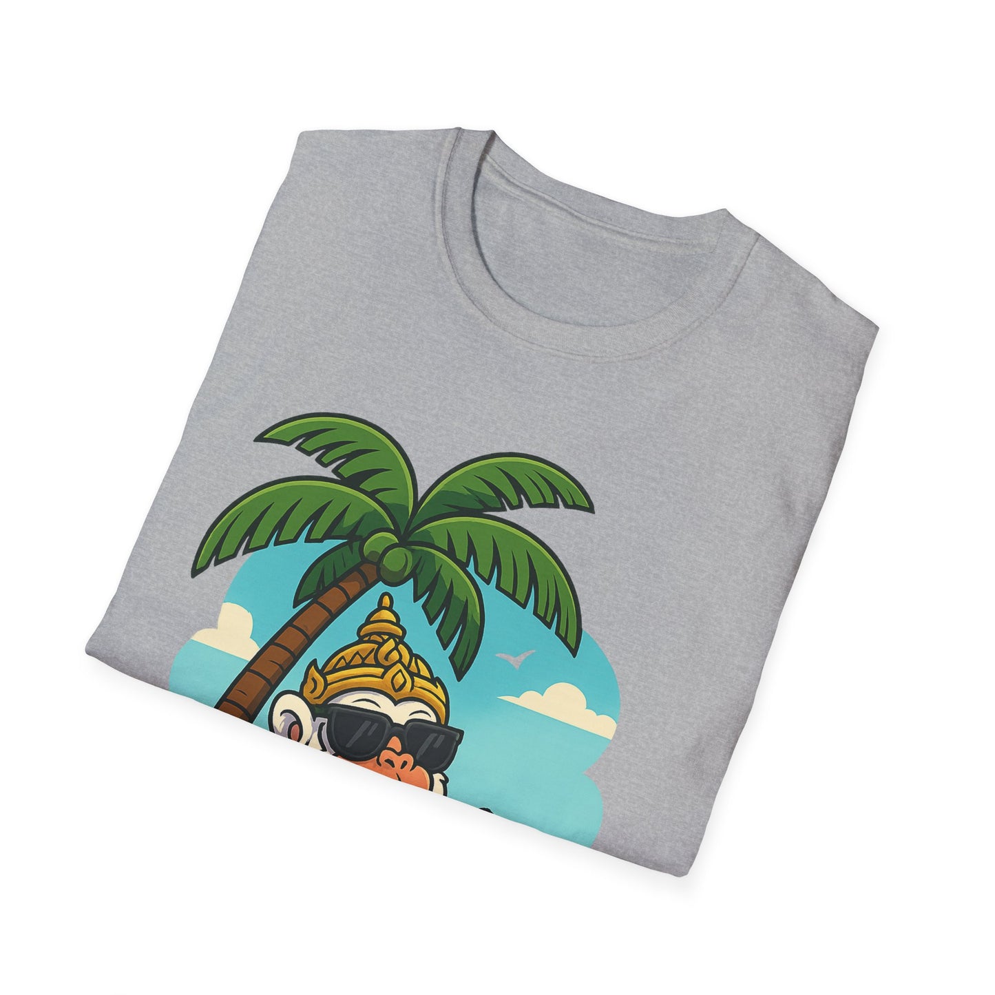 Hanuman Suns Out Guns Out Unisex Tee, Graphic Shirt, Hindu Monkey God Top, Yoga Clothing, Workout Apparel