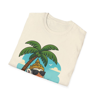 Hanuman Suns Out Guns Out Unisex Tee, Graphic Shirt, Hindu Monkey God Top, Yoga Clothing, Workout Apparel