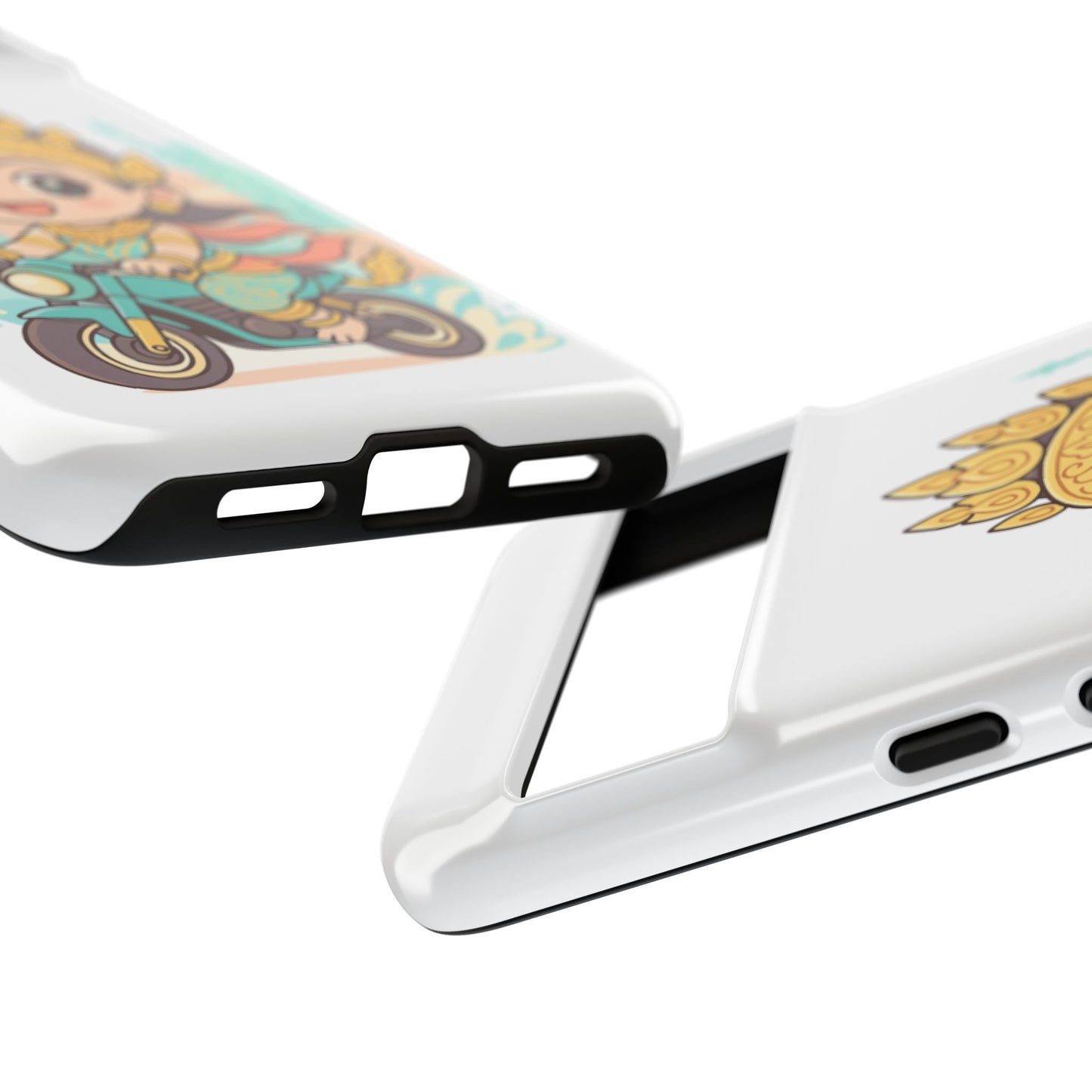 Chibi Apsara's NYC Adventure Case | Birthday Gift, Smartphone Protector, Cartoon Art, Fun Accessories, Tough Cases