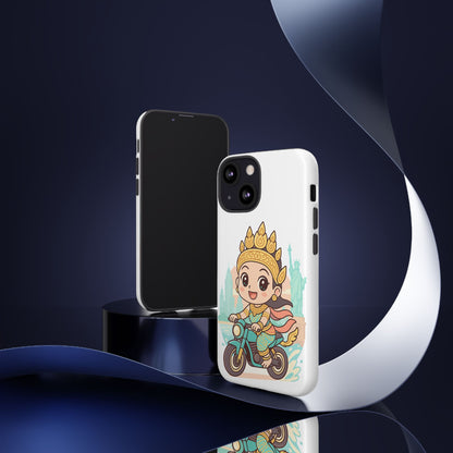 Chibi Apsara's NYC Adventure Case | Birthday Gift, Smartphone Protector, Cartoon Art, Fun Accessories, Tough Cases