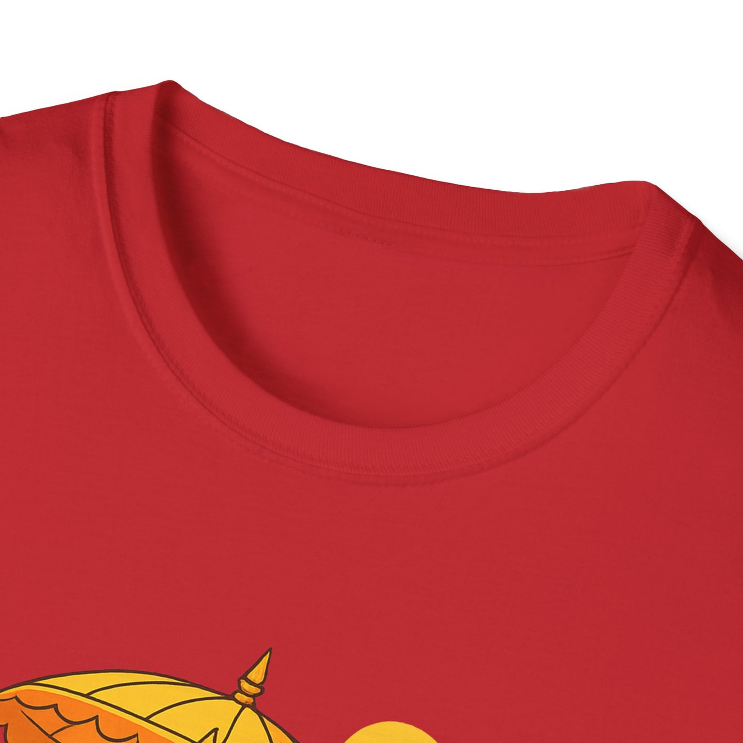 Beach Vibes T-Shirt with Sunset and Umbrella Graphic, Summer Gift, Travel Tee, Ocean Lover Shirt, Casual Everyday Wear