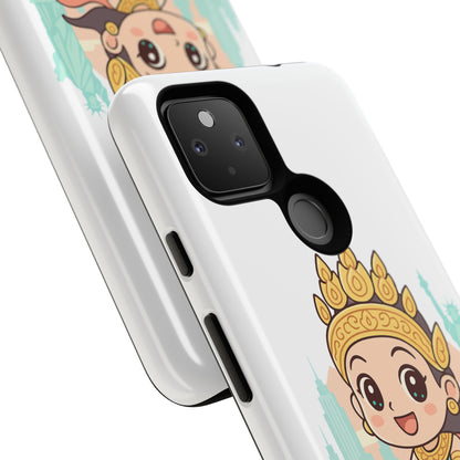 Chibi Apsara's NYC Adventure Case | Birthday Gift, Smartphone Protector, Cartoon Art, Fun Accessories, Tough Cases