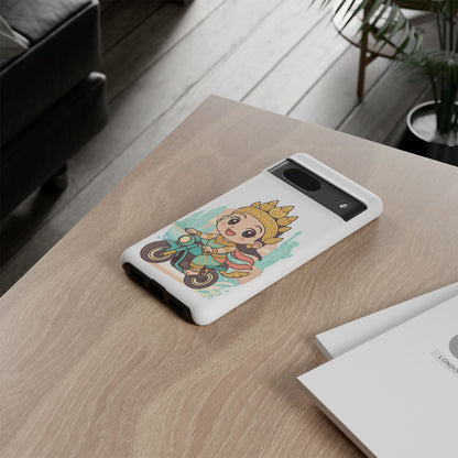 Chibi Apsara's NYC Adventure Case | Birthday Gift, Smartphone Protector, Cartoon Art, Fun Accessories, Tough Cases