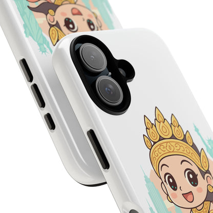 Chibi Apsara's NYC Adventure Case | Birthday Gift, Smartphone Protector, Cartoon Art, Fun Accessories, Tough Cases