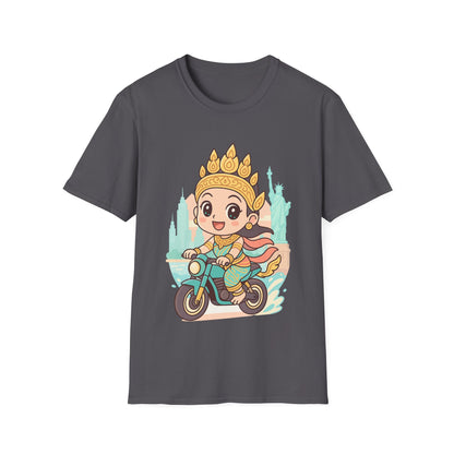 Apsara's Urban Ride Graphic Tee | Fun Unisex Softstyle T-Shirt