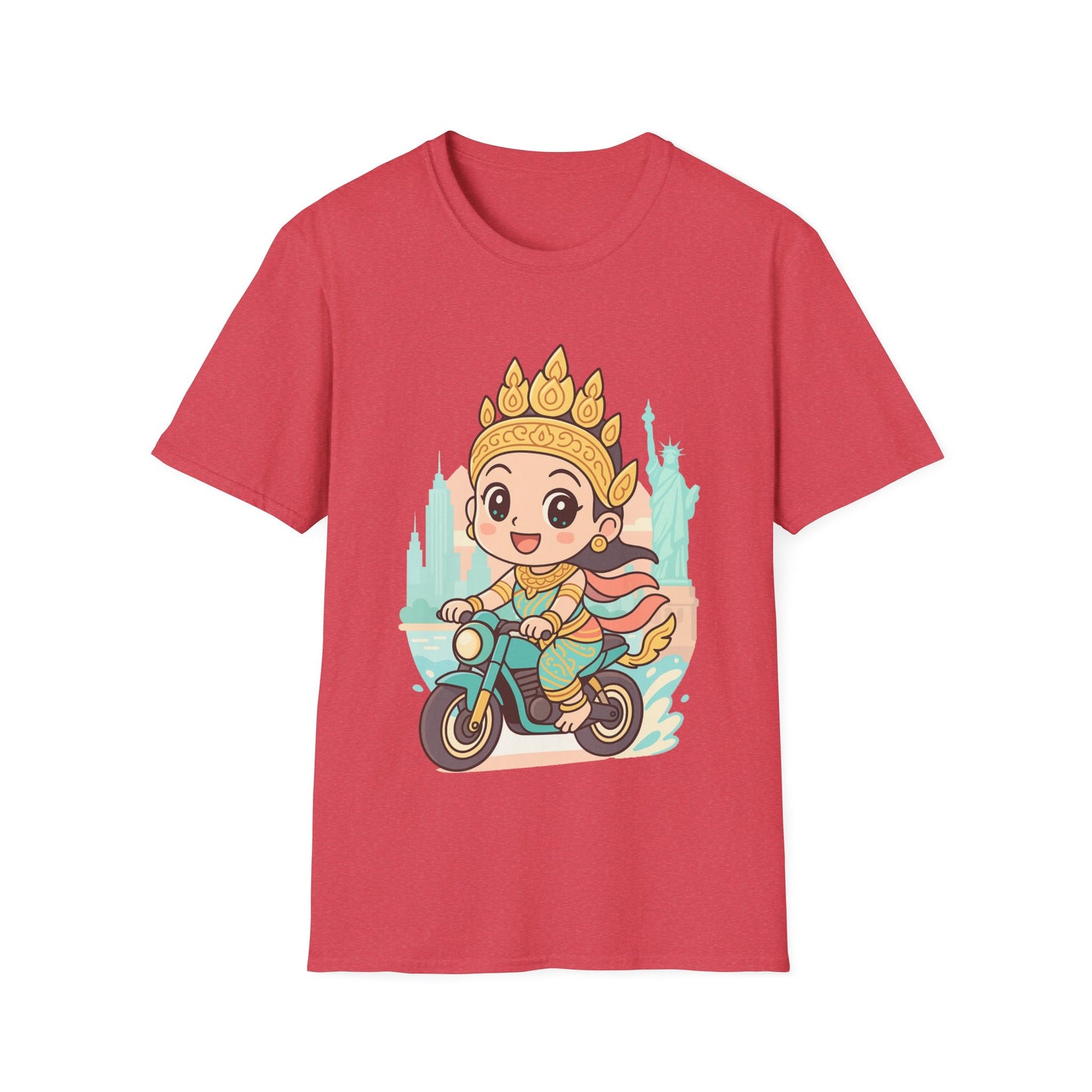 Apsara's Urban Ride Graphic Tee | Fun Unisex Softstyle T-Shirt
