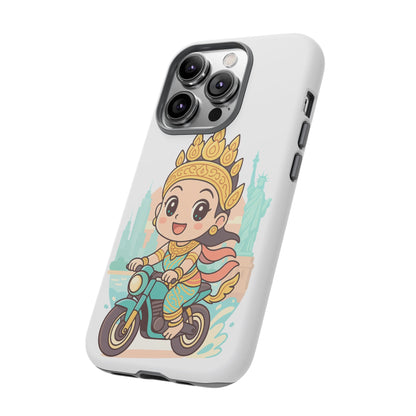 Chibi Apsara's NYC Adventure Case | Birthday Gift, Smartphone Protector, Cartoon Art, Fun Accessories, Tough Cases