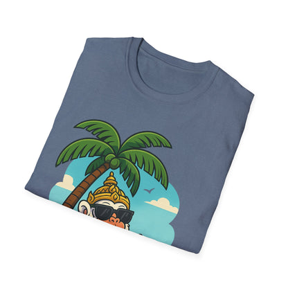 Hanuman Suns Out Guns Out Unisex Tee, Graphic Shirt, Hindu Monkey God Top, Yoga Clothing, Workout Apparel