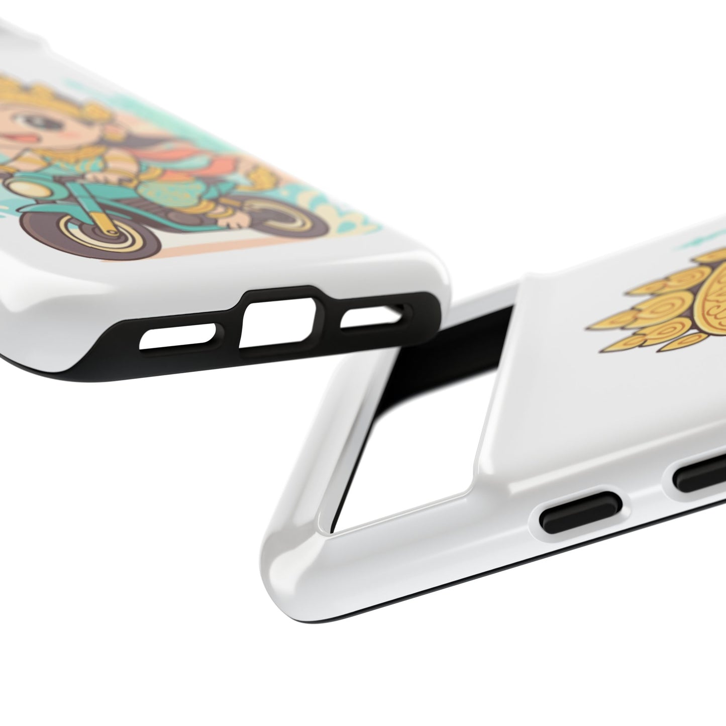 Chibi Apsara's NYC Adventure Case | Birthday Gift, Smartphone Protector, Cartoon Art, Fun Accessories, Tough Cases