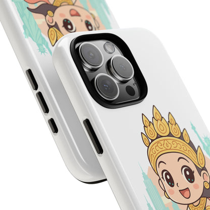 Chibi Apsara's NYC Adventure Case | Birthday Gift, Smartphone Protector, Cartoon Art, Fun Accessories, Tough Cases