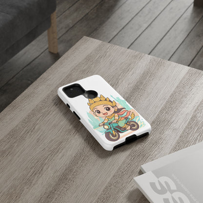 Chibi Apsara's NYC Adventure Case | Birthday Gift, Smartphone Protector, Cartoon Art, Fun Accessories, Tough Cases
