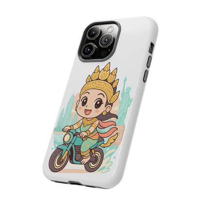 Chibi Apsara's NYC Adventure Case | Birthday Gift, Smartphone Protector, Cartoon Art, Fun Accessories, Tough Cases