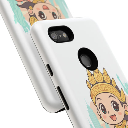 Chibi Apsara's NYC Adventure Case | Birthday Gift, Smartphone Protector, Cartoon Art, Fun Accessories, Tough Cases