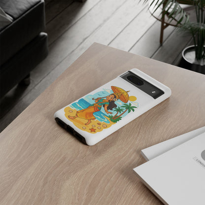 Apsara's Shoreline Grace Tough Cases, Phone Case, Protective Cover, Unique Design, Gift for Nature Lovers, Coastal Art Decor