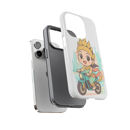 Chibi Apsara's NYC Adventure Case | Birthday Gift, Smartphone Protector, Cartoon Art, Fun Accessories, Tough Cases