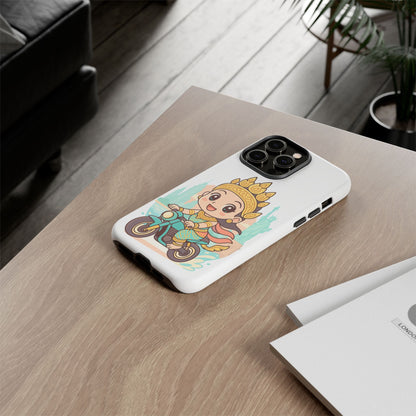 Chibi Apsara's NYC Adventure Case | Birthday Gift, Smartphone Protector, Cartoon Art, Fun Accessories, Tough Cases