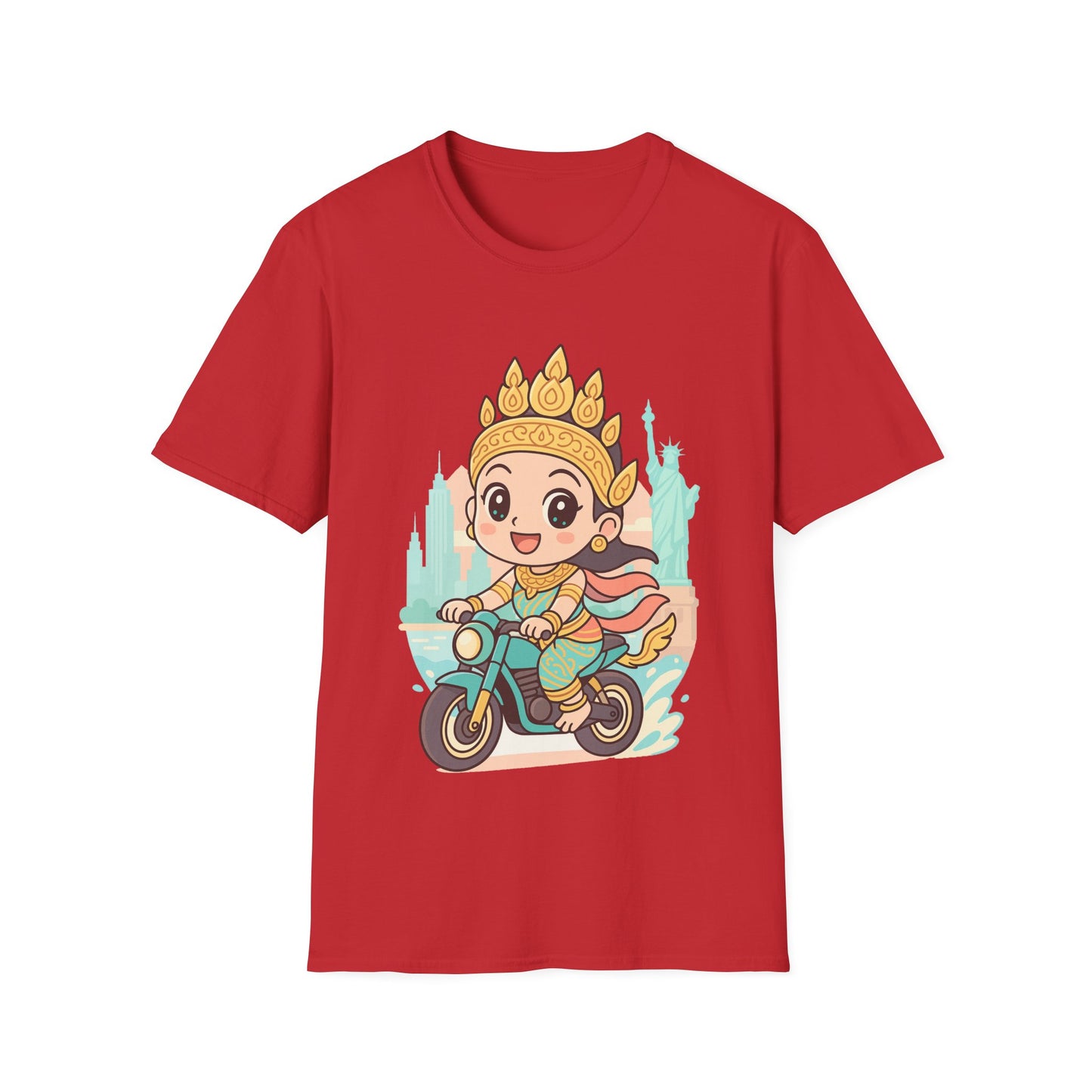 Apsara's Urban Ride Graphic Tee | Fun Unisex Softstyle T-Shirt