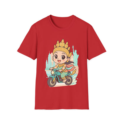 Apsara's Urban Ride Graphic Tee | Fun Unisex Softstyle T-Shirt