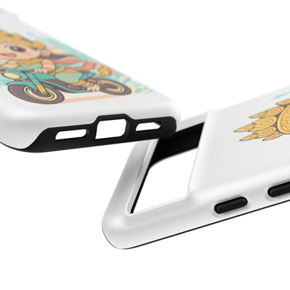 Chibi Apsara's NYC Adventure Case | Birthday Gift, Smartphone Protector, Cartoon Art, Fun Accessories, Tough Cases