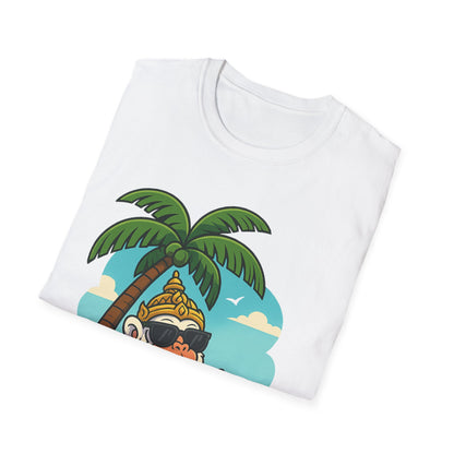 Hanuman Suns Out Guns Out Unisex Tee, Graphic Shirt, Hindu Monkey God Top, Yoga Clothing, Workout Apparel