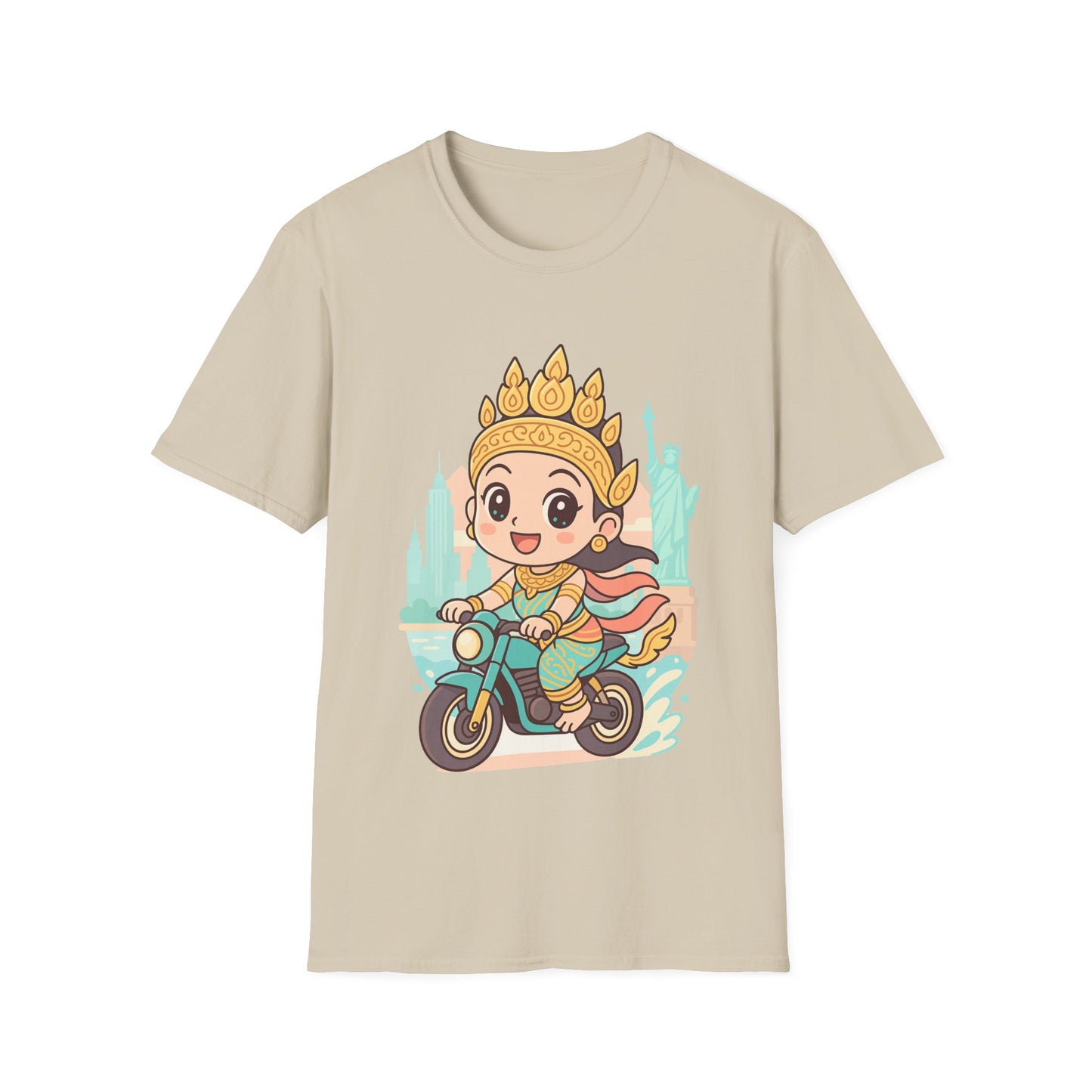 Apsara's Urban Ride Graphic Tee | Fun Unisex Softstyle T-Shirt