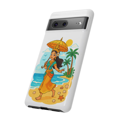 Apsara's Shoreline Grace Tough Cases, Phone Case, Protective Cover, Unique Design, Gift for Nature Lovers, Coastal Art Decor